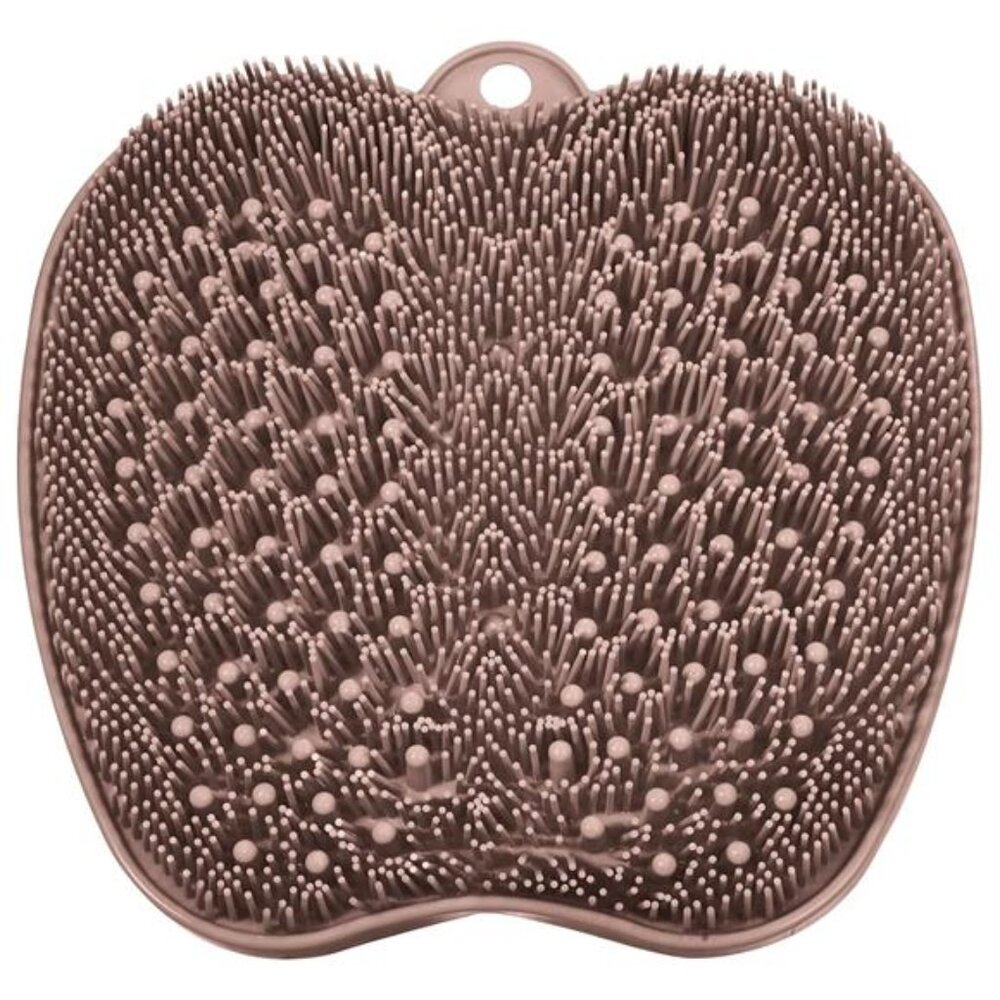 Shower Foot Scrubber Mat with Non-Slip Suction Cups, Foot Spa Brush